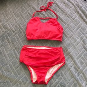 Coral/Pink Bikini